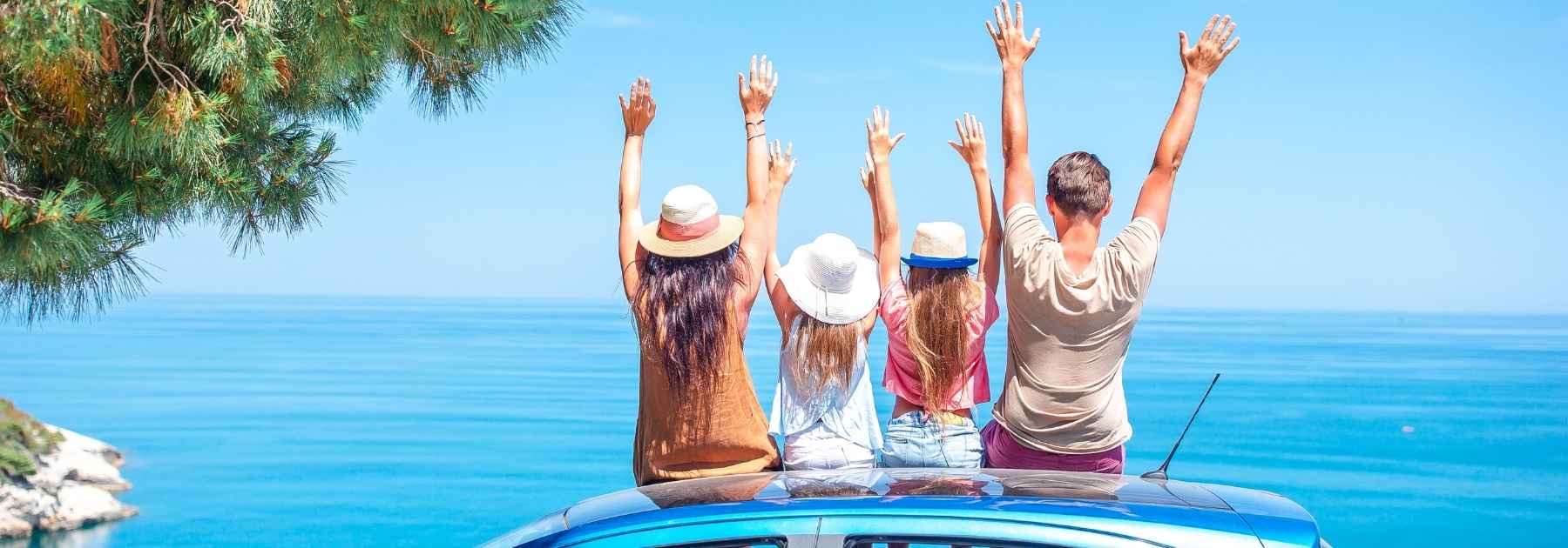 happy family holiday